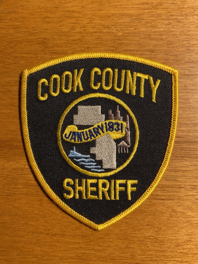Cook County Sheriff Patch NEW