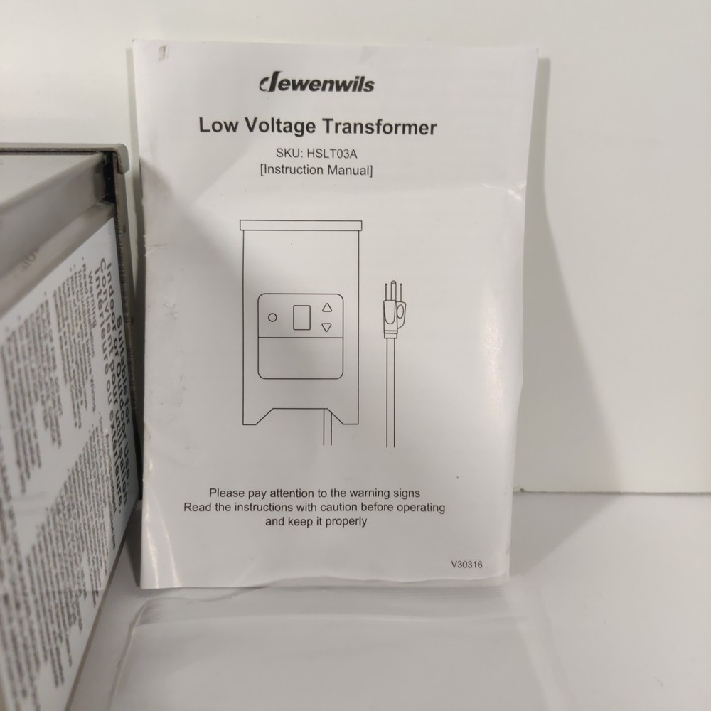 DEWENWILS 300W Low Voltage Landscape Transformer with Photocell Sensor & Timer,