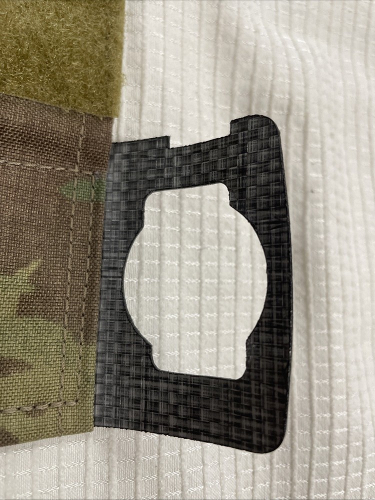MOLLE Chest Rig MultiCam with Cut Out Designs & Hook and Loop Panels