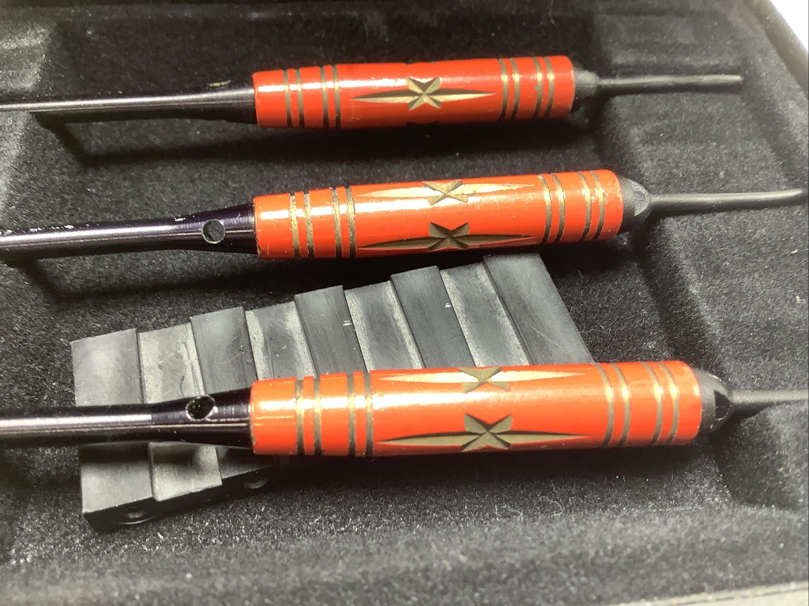 Soft Tip Darts Set of 3 with Starburst & Multicolor Plastic Tips