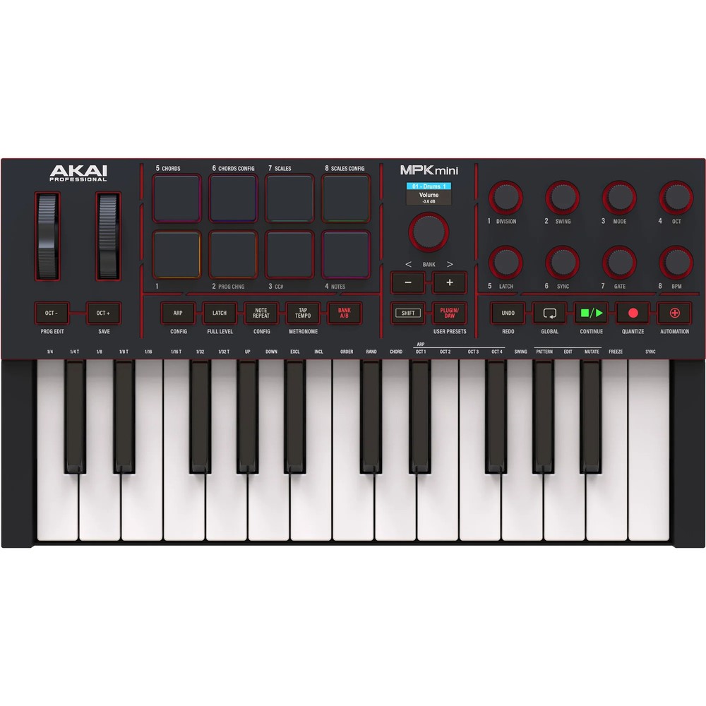 Akai Professional MPK Mini 4 Midi Controller - Black