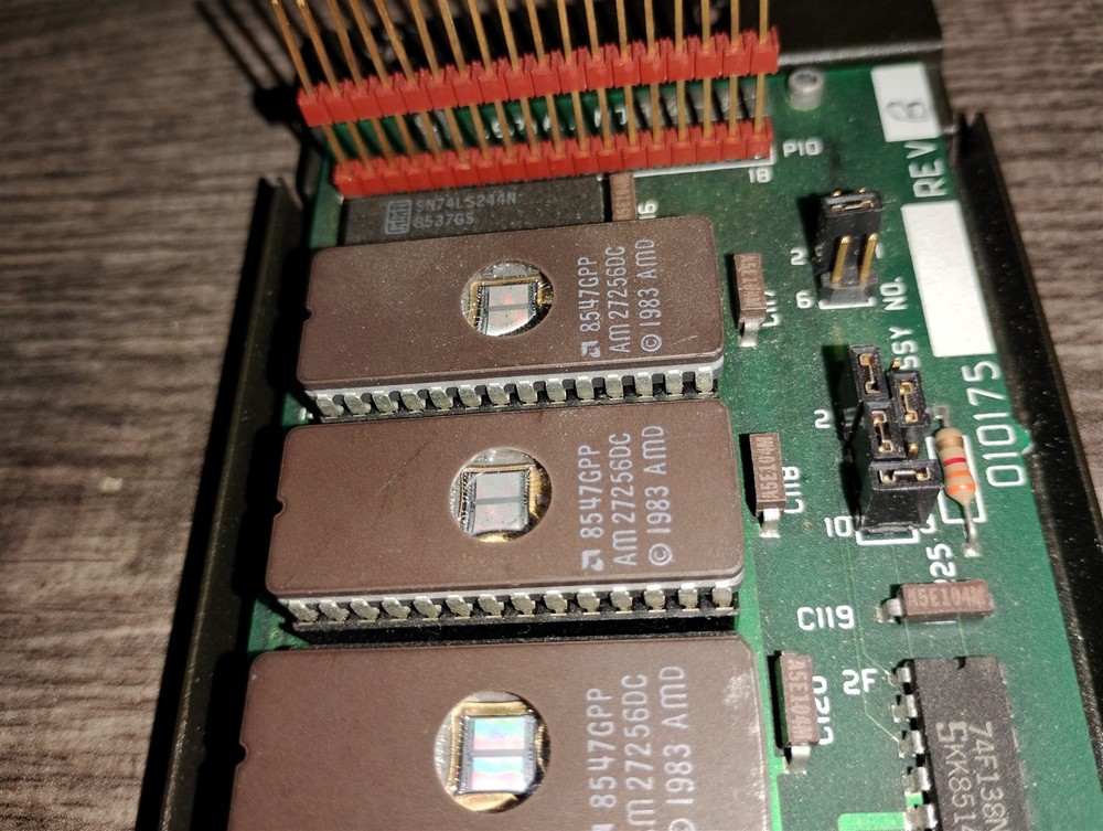 ComDesign FutureCom 2000 Remote Server Module 1984/1986 Circuit Board With EPROM