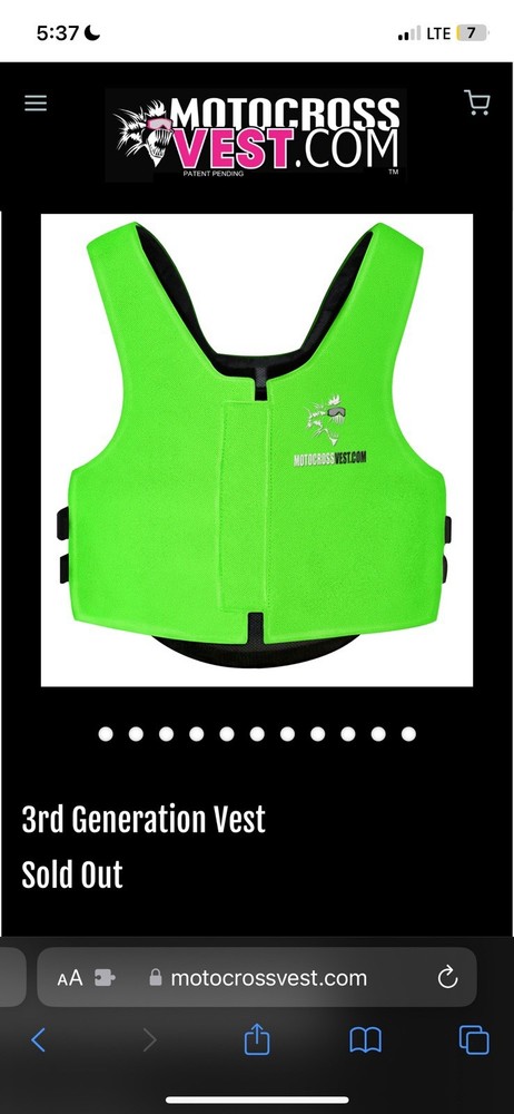Motocross Vest