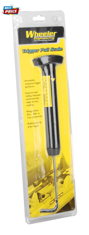 Manual Trigger Pull Scale with 8Oz to 8Lb Value Range for Gunsmithing, Shooting