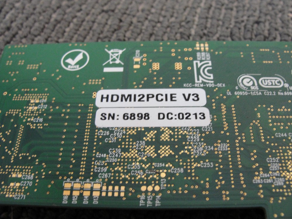 Epiphan HDMI2PCIe Version 3 Video Capture Card