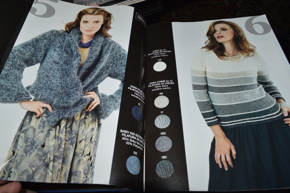 Filatura di Crosa Knitting Pattern Book Fall Winter 2009 #7