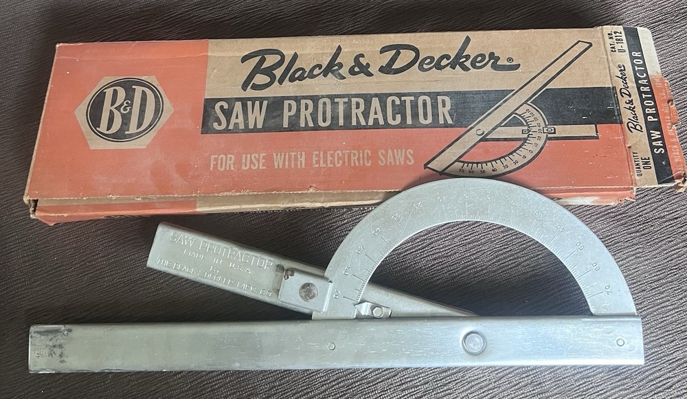 Vintage Saw Protractor