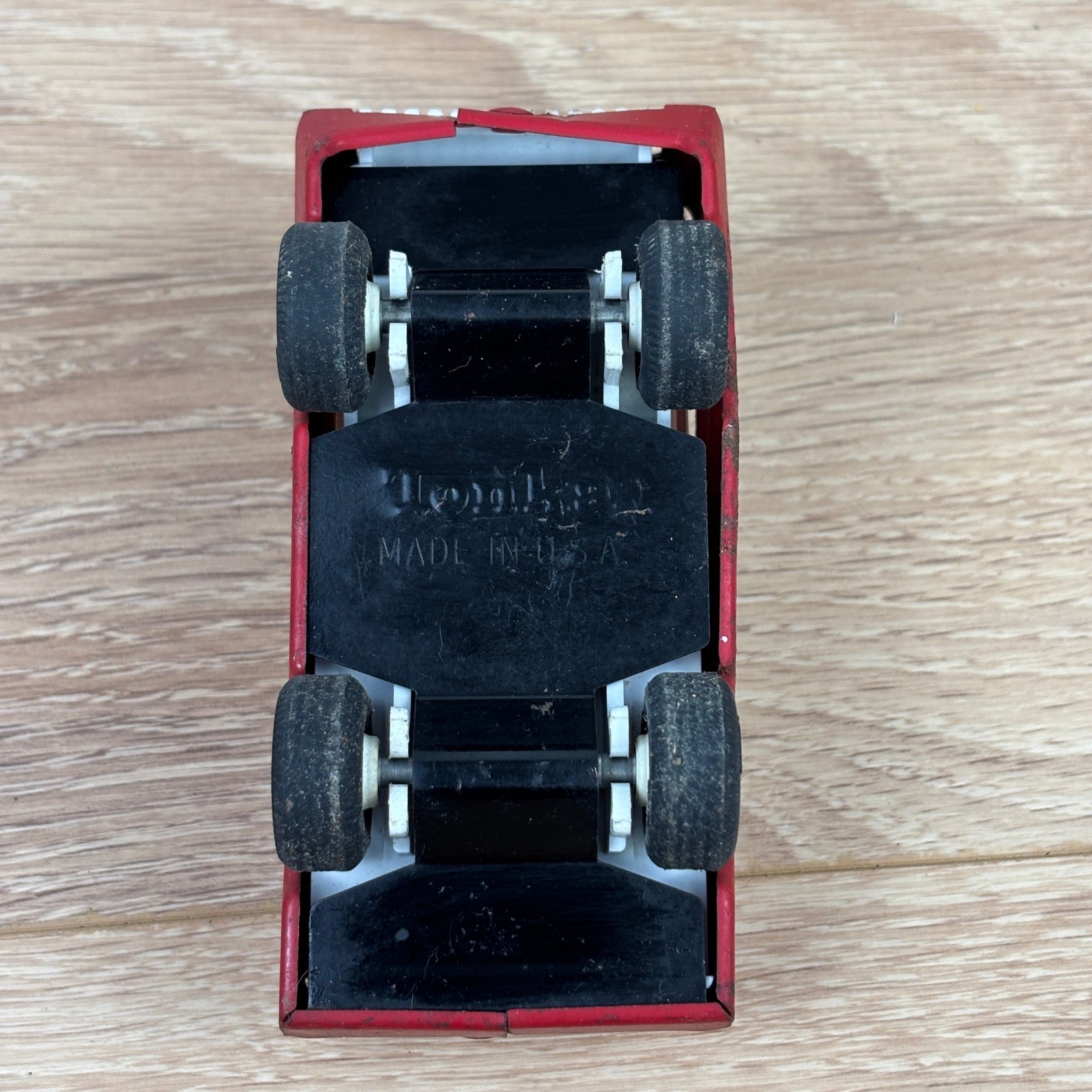 Vintage Tonka Steel Dump Truck and Pickup Truck Lot Red Yellow Green