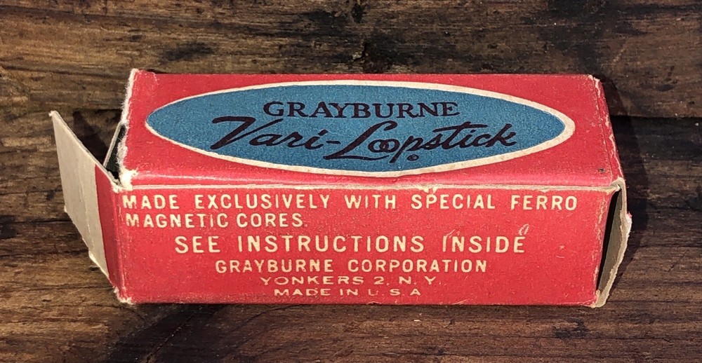 Grayburne Vari Loopstick Box Only No Device Included But Has Paper Instructions