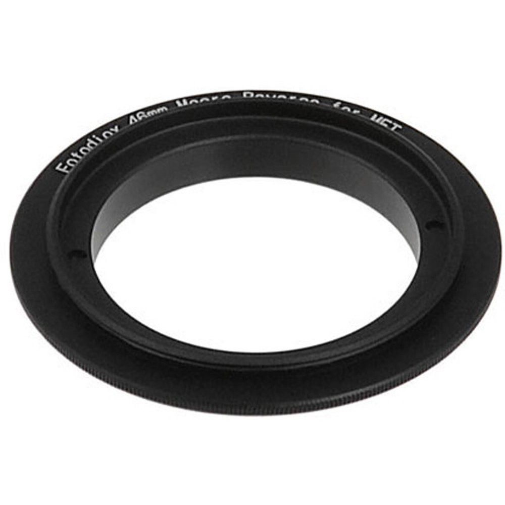Fotodiox 46mm Filter Thread Macro Reverse Mount Adapter Ring for MFT Cameras