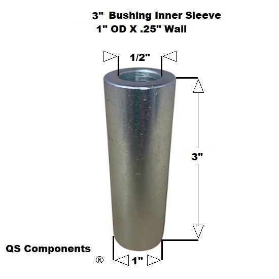 3" Width 1/2" Hole Polyurethane Bushing Kit
