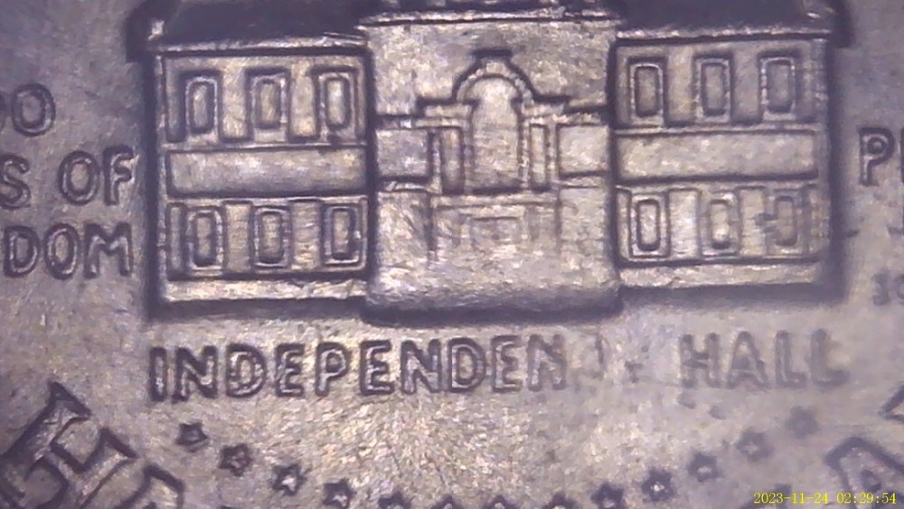 1776-1976-D-ERROR Kennedy Bicentennial Half Dollar