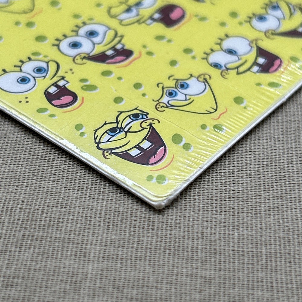 SpongeBob SquarePants 2001 NEW x2 Sticker Sheets DesignWare Nickelodeon NICK +
