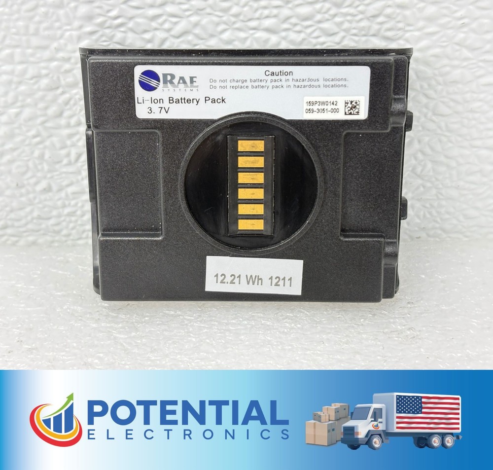 RAE Systems 059-3051-000 Rechargeable Lithium-ion Battery (Intrinsically Safe)