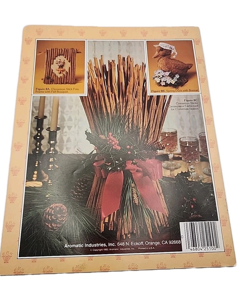 Creating With Cinnamon Craft Project Instruction Pattern Design Booklet 1983