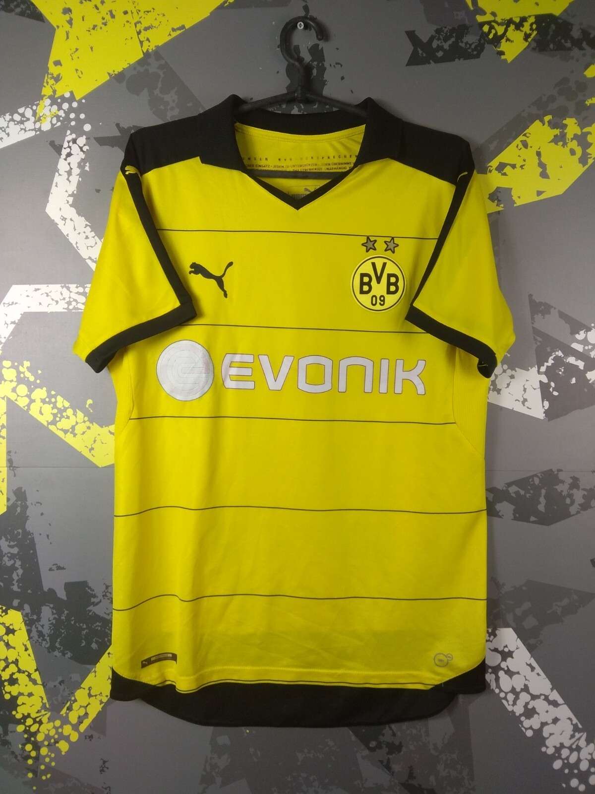 Reus Borussia Dortmund Home football shirt 2015 - 2016 Puma Men Size M ig93