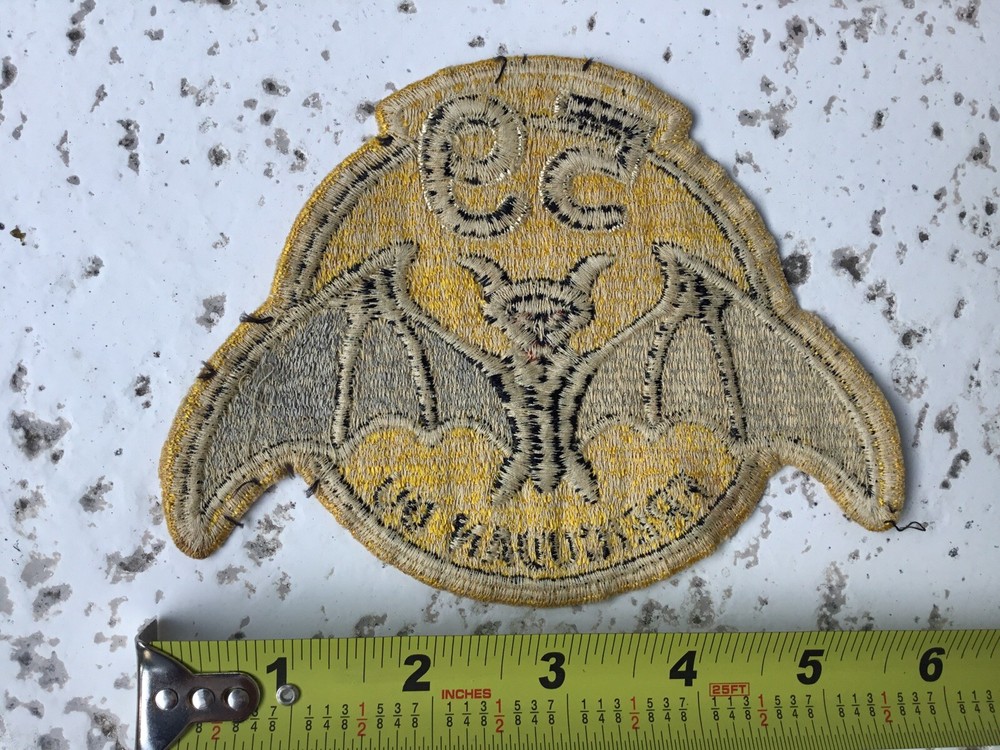 ORIGINAL EARLY VIETNAM ERA 59TH FIGHTER SQUADRON FLIGHT JACKET PATCH