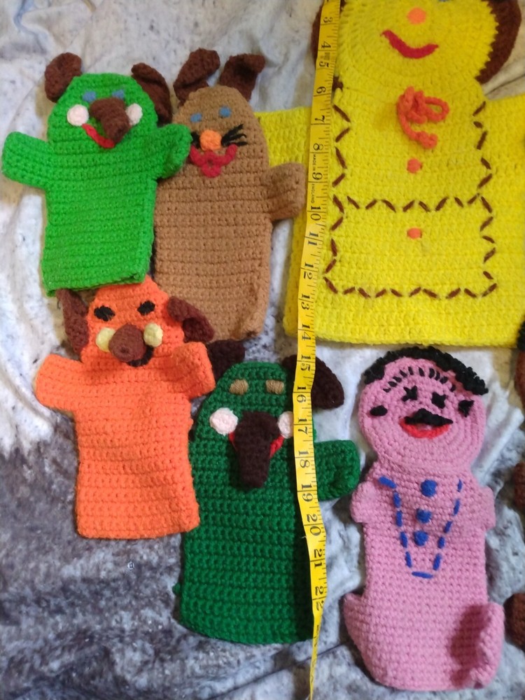 Crochet Puppets (9) Handle Puppets