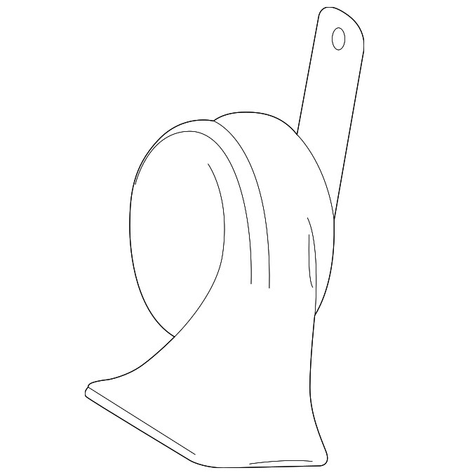 Genuine Lexus Low Note Horn 86520-33220