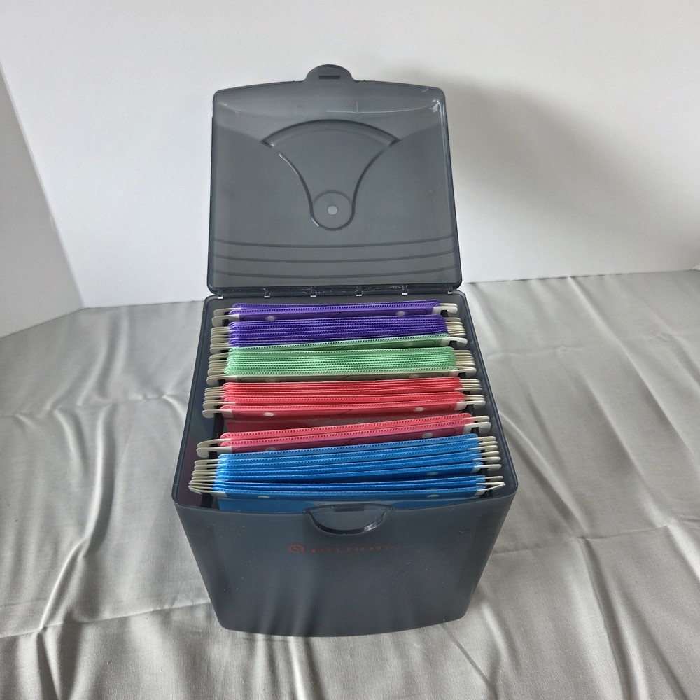 Atlantic Disc Manager 80 CD Disc Game Storage Holder Organizer