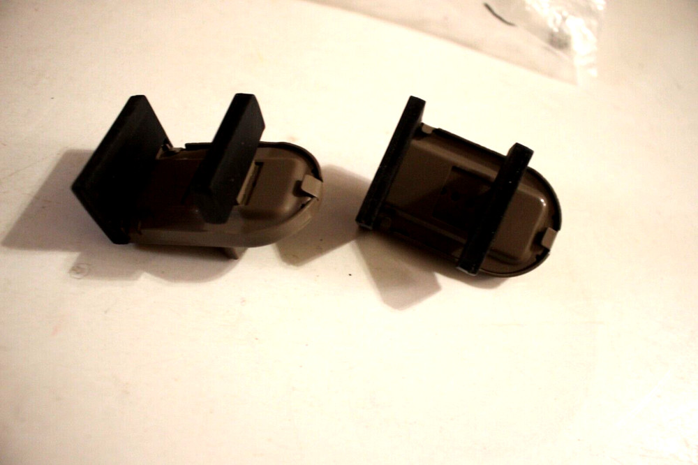 WINDOW LOCKS ANTI-THEFT PROTECTION 2-PACK BROWN