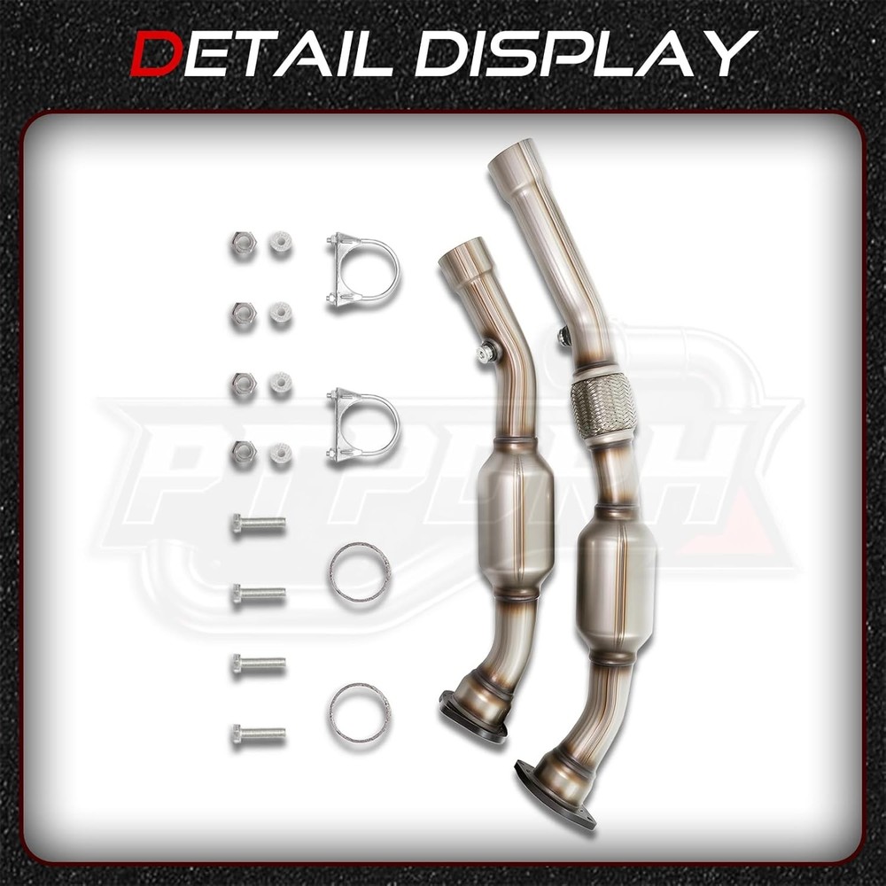 Left&Right Catalytic Converter, Catalytic Convert Compatible with 2006-2010 Dodg