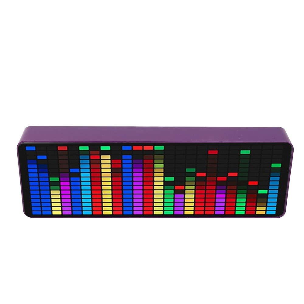 Music Spectrum Display 384 LED 1624 Segment Rhythm Light Level Voice Sensor WT