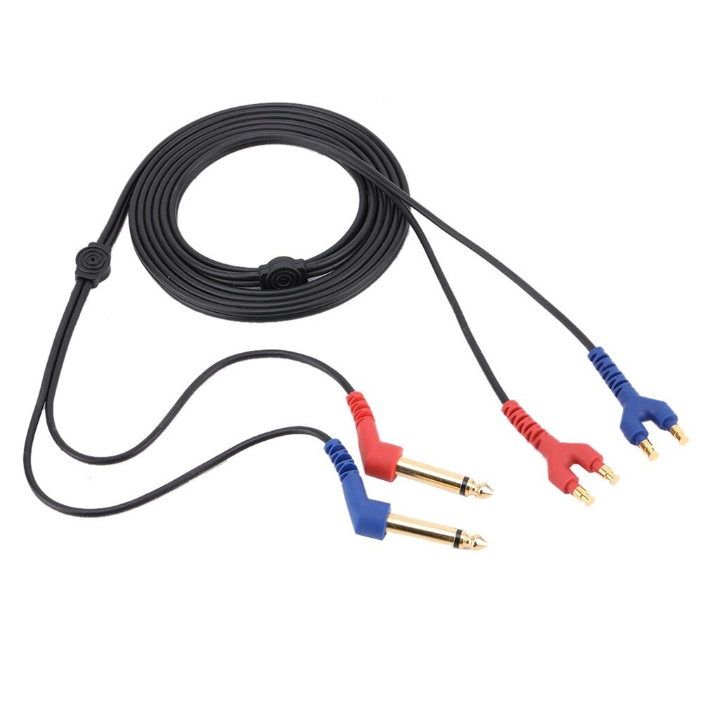 2m Headset Cable Wire for Headphone Conduction Audiometer Hearing Tester