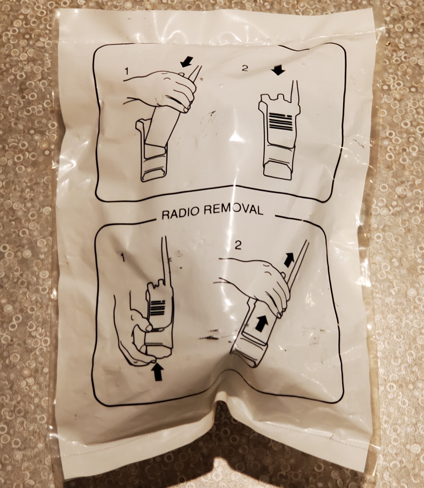 New OEM Motorola PMLN5709A PMLN5709 Belt Clip Holster for VHF APX8000 APX6000