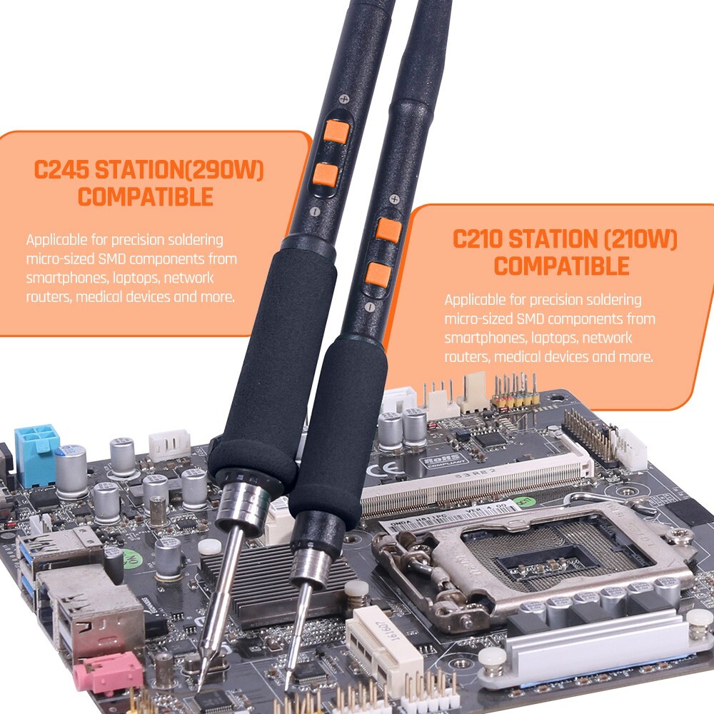 High-Precision 245 Desoldering Station 2-in-1 Hot Air Rework Soldering station