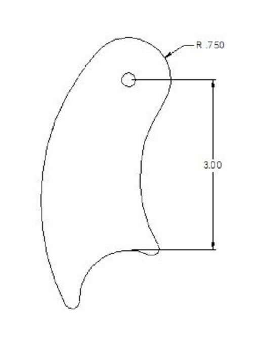 OFFROAD ANONYMOUS Curved Tab-Size: Small