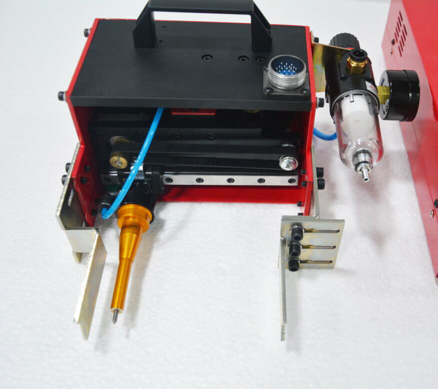 Pneumatic Dot Peen Marking Machine Chassis Number VIN Code Marking 100*20mm