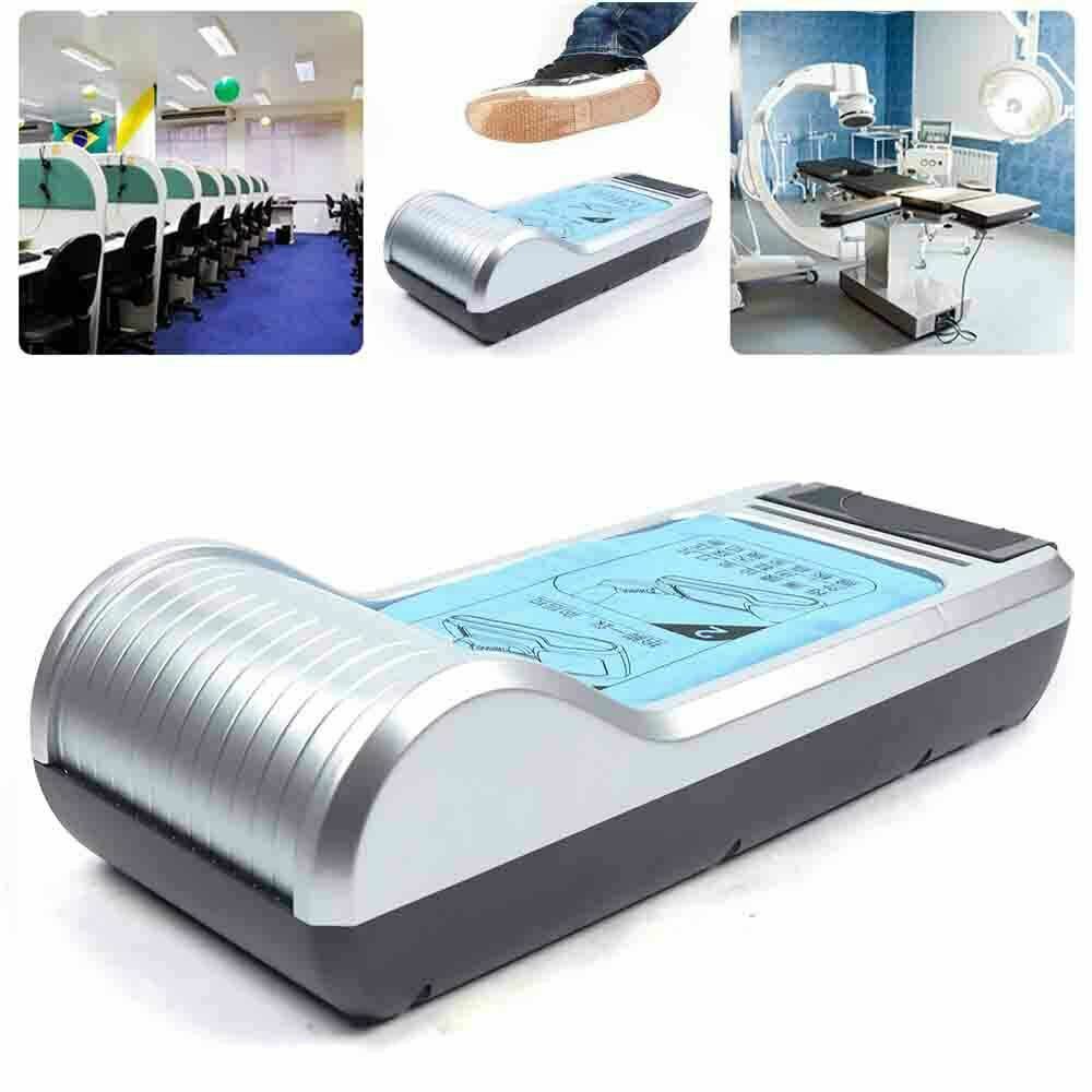Automatic Shoe Cover Dispenser Machine W/ 300 Disposable Shoe Films Household