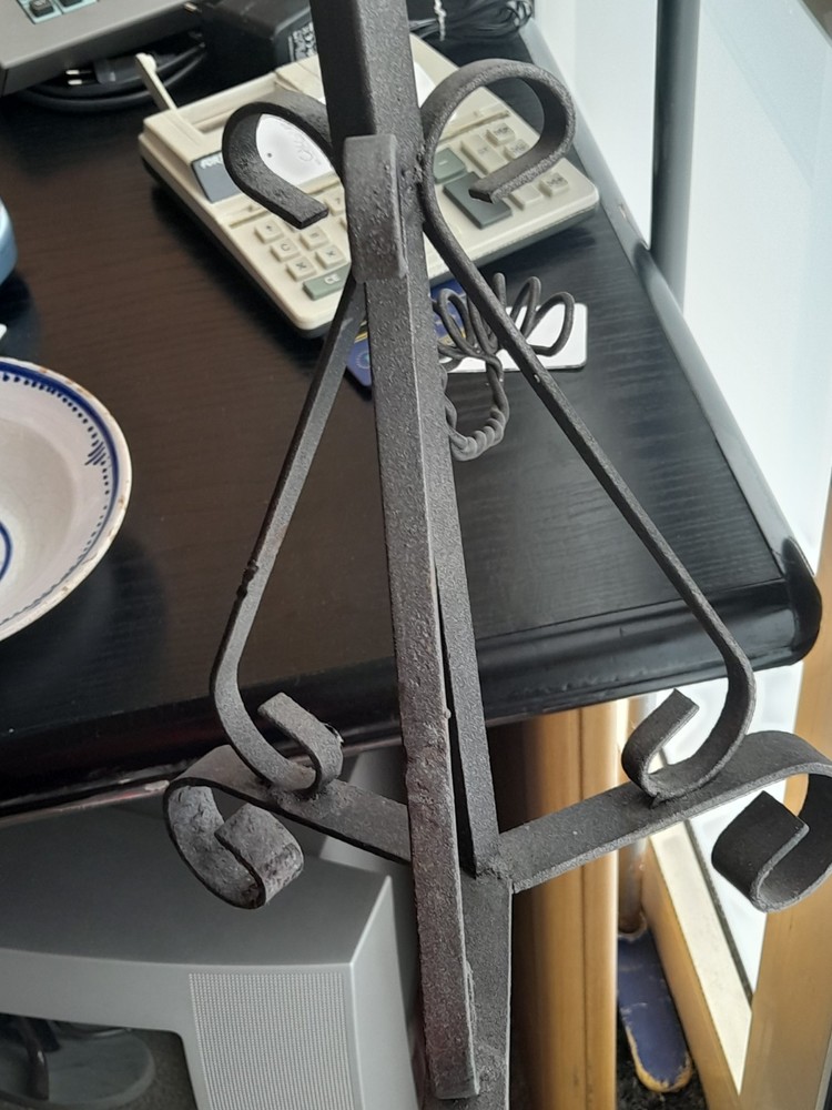 VINTAGE FIREPLACE TOOL HOLDER