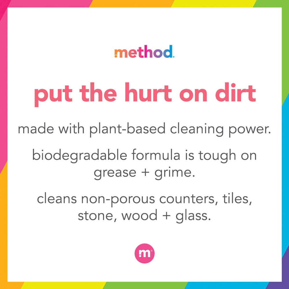Method All-Purpose Cleaner Spray, Lime + Sea Salt, Plant-Based and Biodegradable