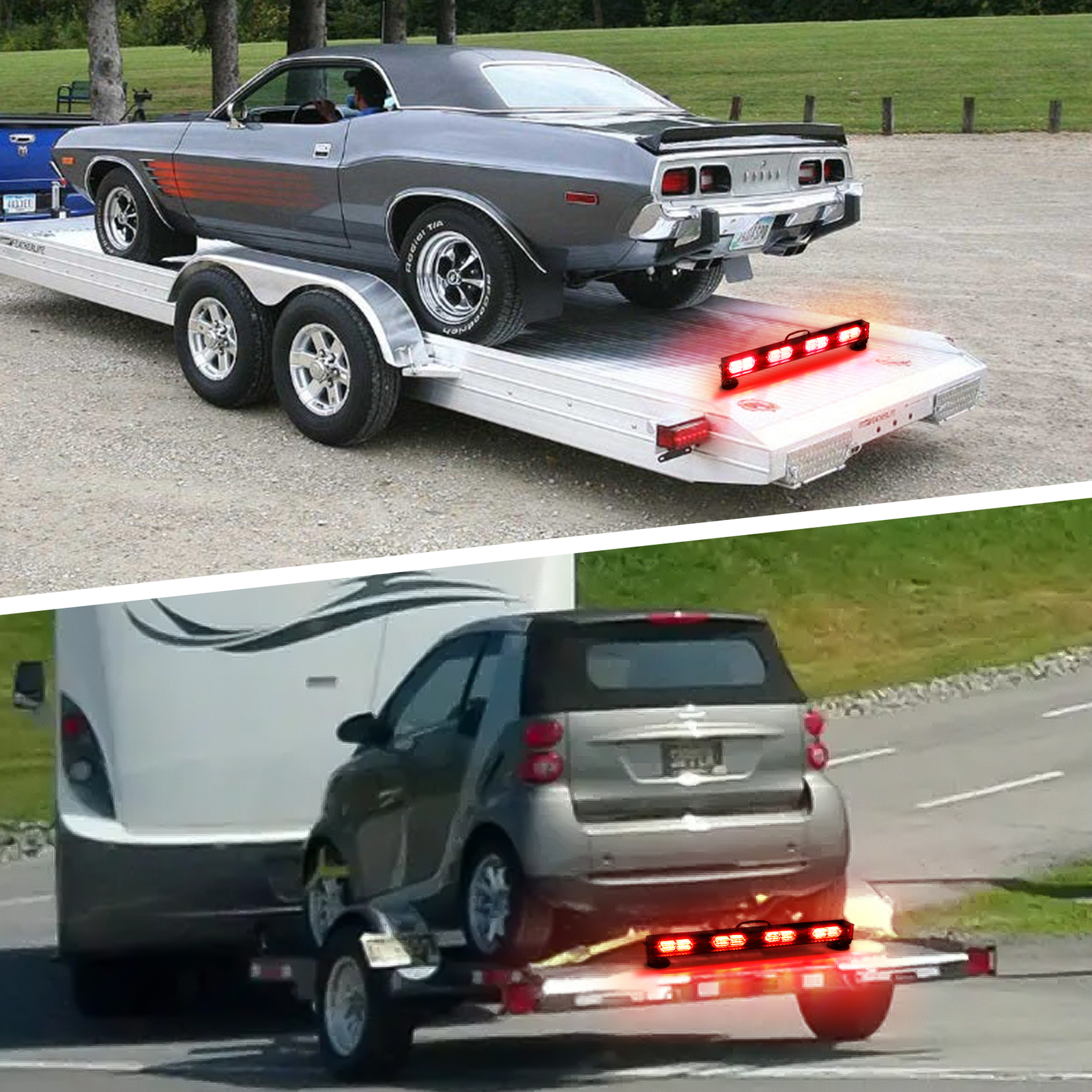 22" WIRELESS TOW LIGHT BAR TRAFFIC ADVISOR FOR TOW TRUCK WRECKER TRAILER