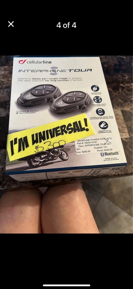 Cellularline Interphone Tour NRFB