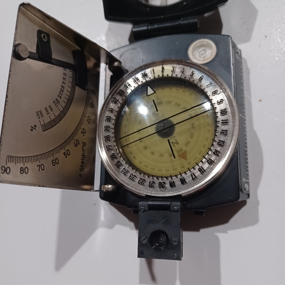 Steigung W Germany Compass Leather Case Level
