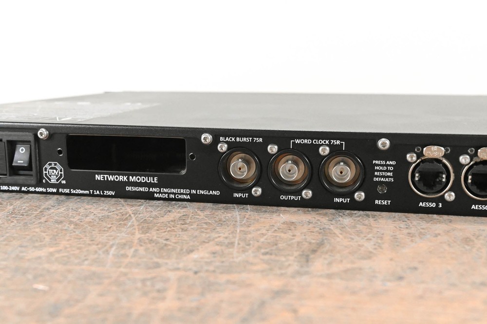 Klark Teknik DN9650 Digital Audio Network Bridge CG01GA1