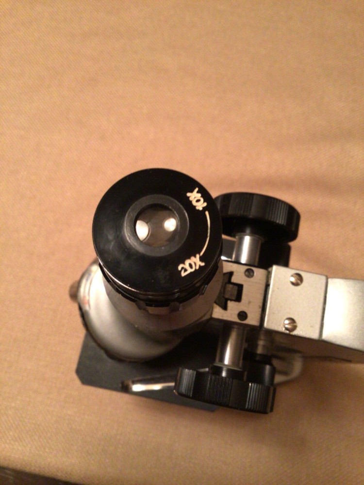 VINTAGE Sears Microscope Set 1200X Zoom Microscope *UNTESTED*