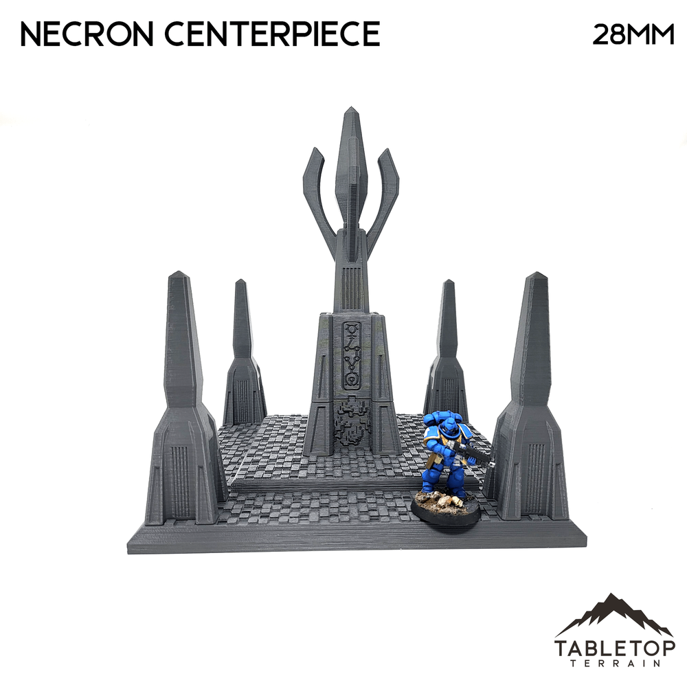 Necrontyr Centerpiece - Grimdark Wargaming Tabletop