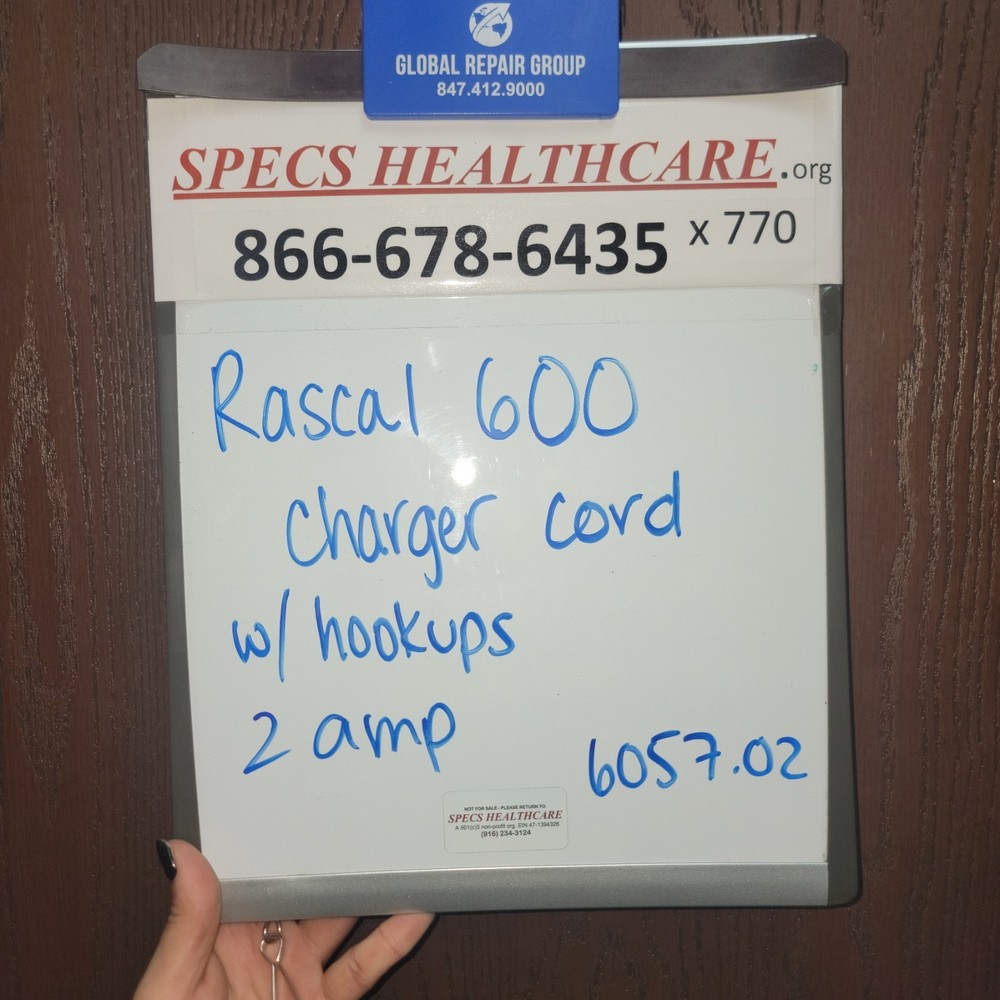 Rascal 600 On Board 2amp Charger