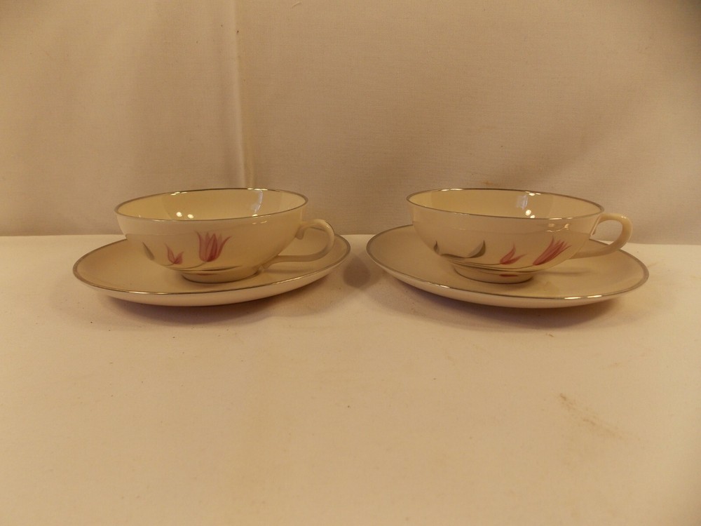 Franciscan China "Carmel"  2 Cups & Saucers