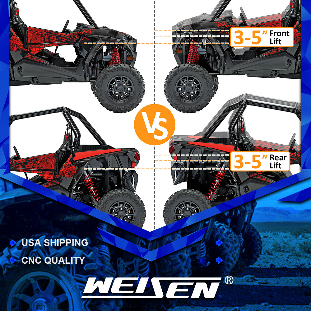 Heavy 3-5'' Full Lift Kits For Polaris RZR XP 1000 /1000 XP High Lifter Edition