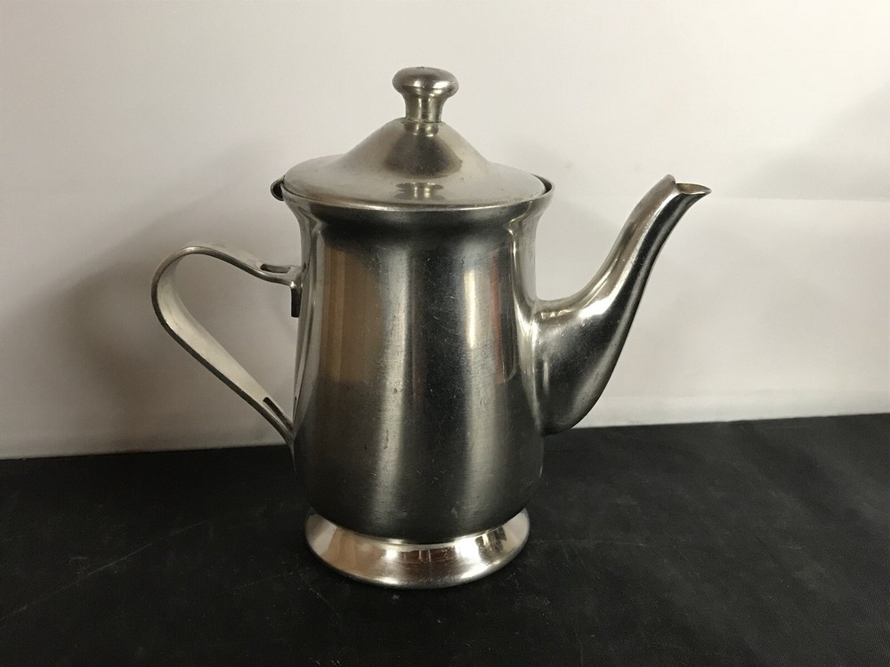 Custom Nickel and Silver Plate Tea Set