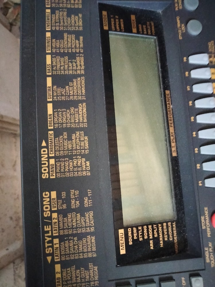 GEM Generalmusic Made Italy Electronic Keyboard