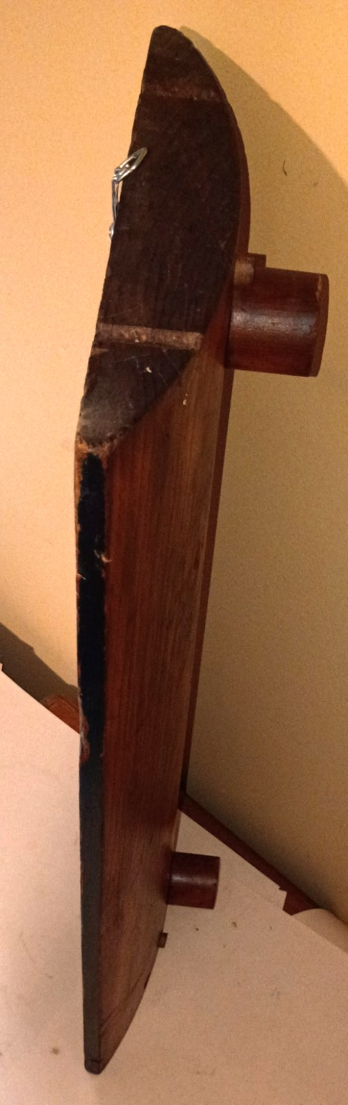 Antique Industrial Wooden Foundry Pattern Mold - C. 1920