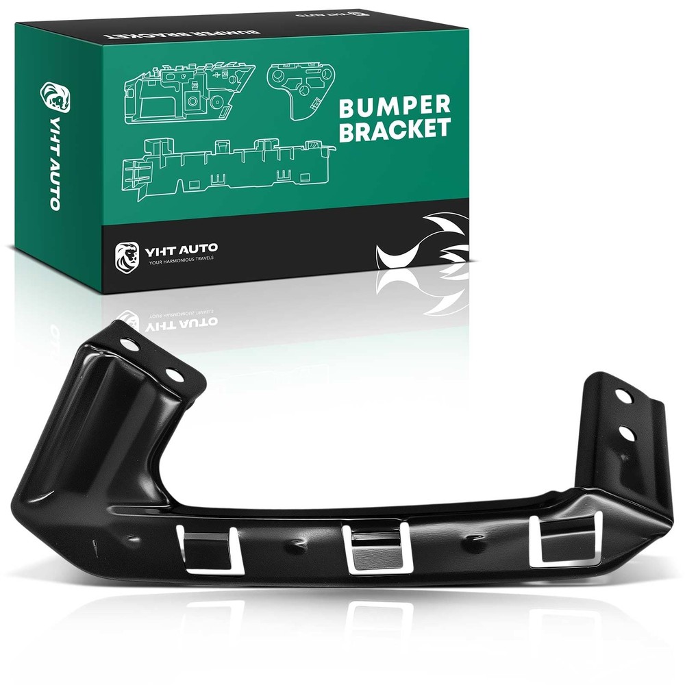 Front Driver Upper Bumper Bracket Compatible with Forte Forte5 2014-2016 Steel