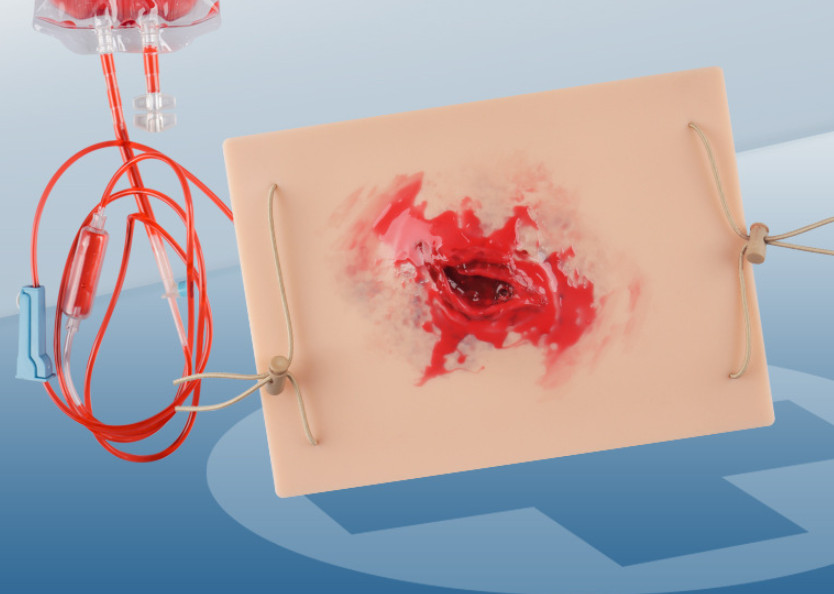 Simulated Trauma Wound Skin Module