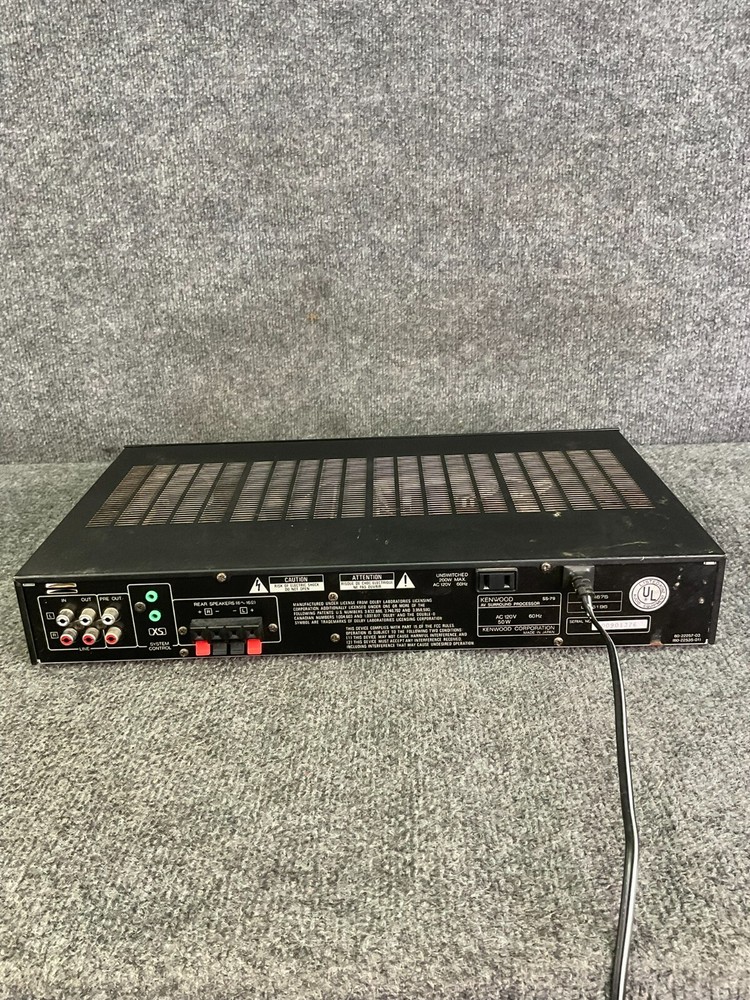 Kenwood SS‑79 Processor AV Surround Sound with Digital Delay System